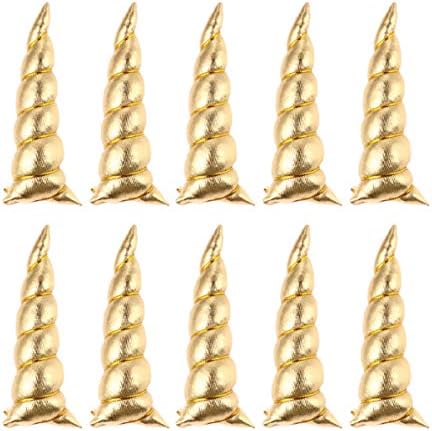 NUOBESTY 10pcs Unicorn Horn DIY Headband Party Accessory