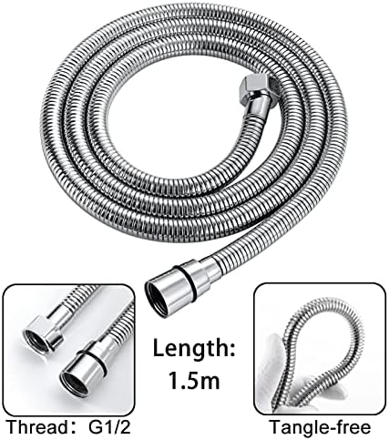 High Pressure Handheld Shower Head with 3 Spray Modes