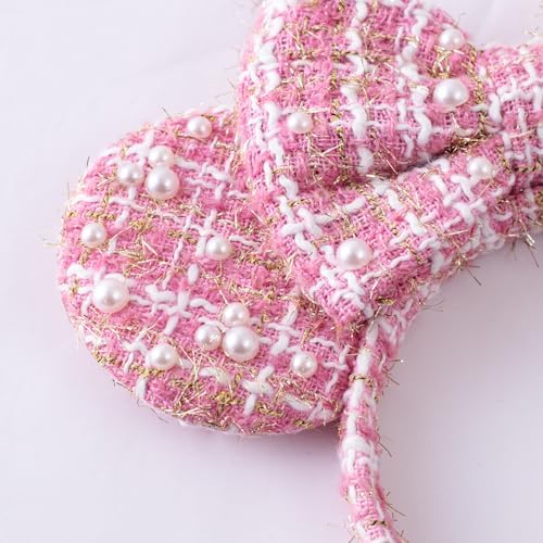KARETT Sequins Mouse Ears Headband With Glitter Bow
