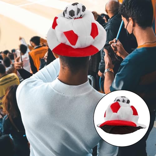 LUOZZY Soccer Party Hats Football Festival Hats