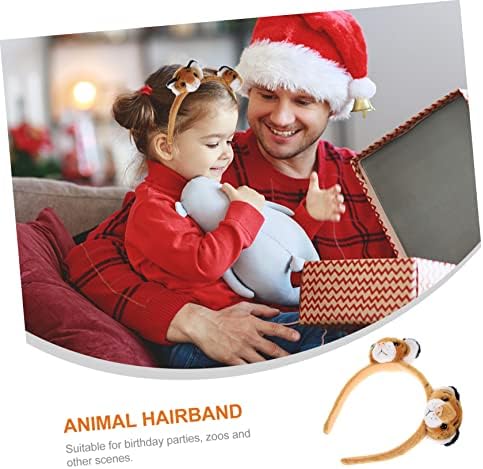 FAVOMOTO Panda Animal Headband Dress for Kids