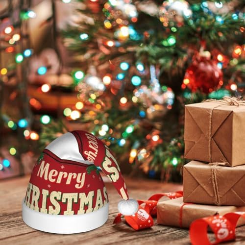 Vintage Rusty Santa Hat for Kids Baby Christmas Hats