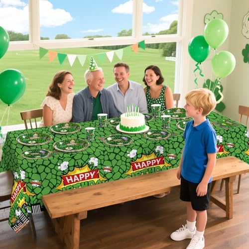170Pcs Turtle Party Tableware Set for Boys and Teens