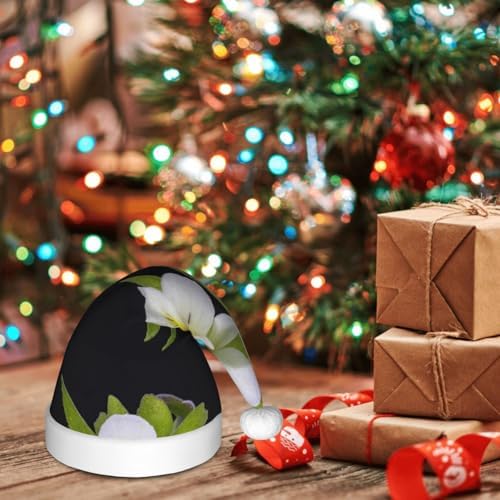 Field Pansy Santa Hat for Kids Baby Christmas Hat