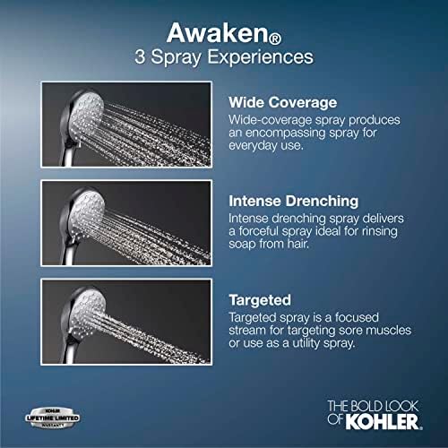 KOHLER Awaken G90 Handheld Shower Head Kit