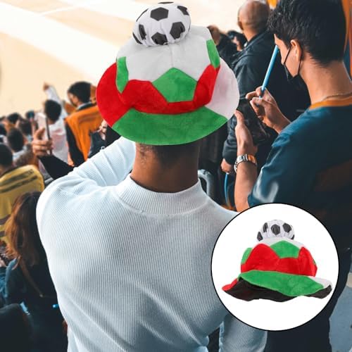 LUOZZY Soccer Party Hats Football Festival Celebration Headwear
