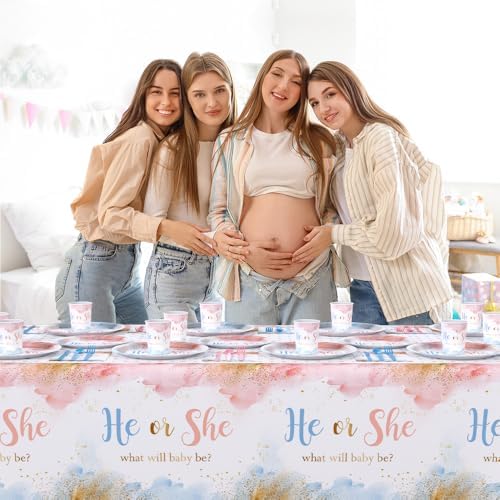 AIBIIN 194 PCS Gender Reveal Decorations Set