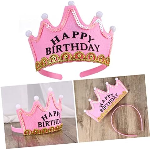 LED Birthday Hat for Kids and Adults