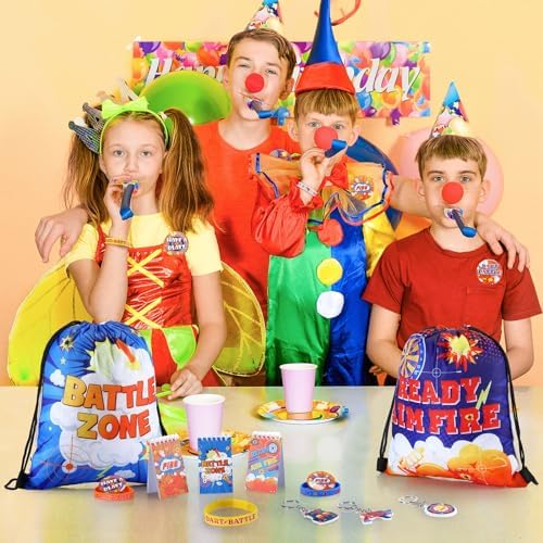 110 Pcs Dart Battle Party Favors Back to School Gifts
