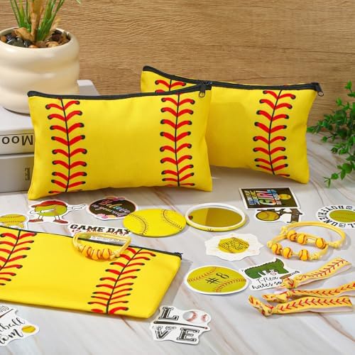 JULMELON 148 Pcs Softball Party Favor Set