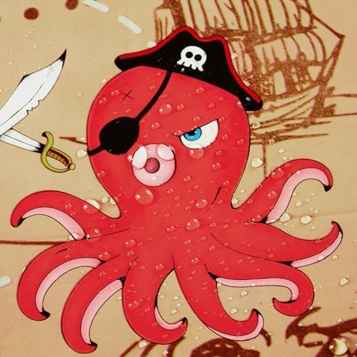 WERNNSAI Pirate Party Tablecloth 54 x 108
