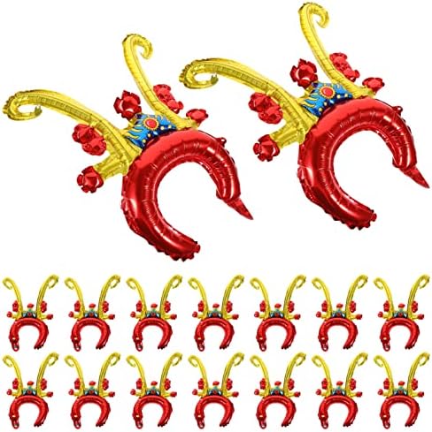 VOSAREA 50pcs Inflatable Cartoon Headbands for Kids