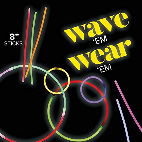Dragon Too 300 Glow Sticks and Connectors Bulk Pack