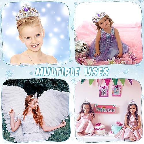 48 Piece Princess Tiara Crown Costume Set for Girls