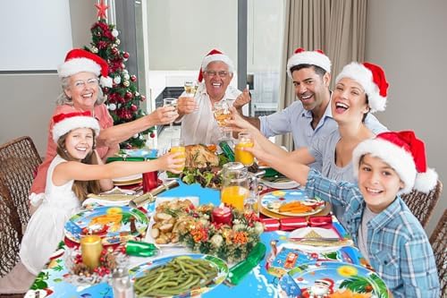 July Xmas Party Tableware Set for 12 Guests