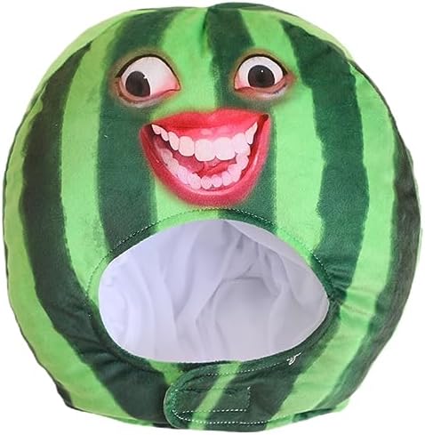 LOGOFUN Funny Watermelon Plush Cap for Kids
