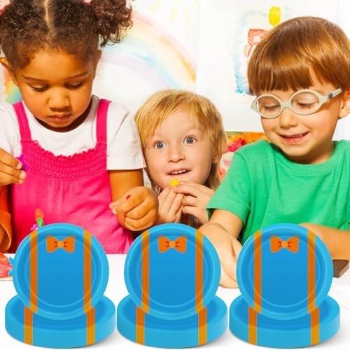 48PCS English Teacher Themed Paper Plates