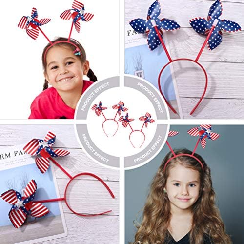 KESYOO 2pcs Independence Day Headband Hair Hoops Party Accessories