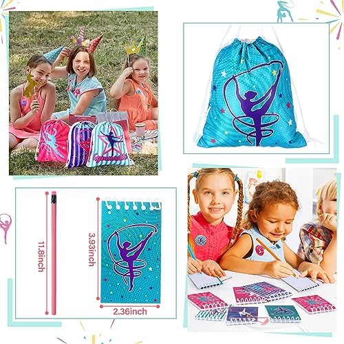 Lenwen Gymnastics Party Favors 128 Pcs Set for Girls