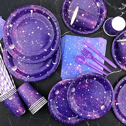 Galaxy Party Supplies for 20 Guests Space Theme Decor