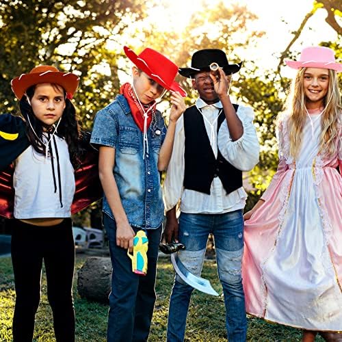 20 Pcs Kids Cowboy Hats for Western Costume Party Halloween Birthday