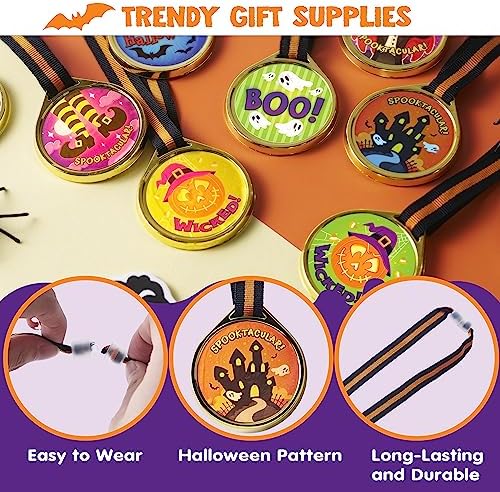 JOYIN 24 Piece Halloween Medals Trophies Set