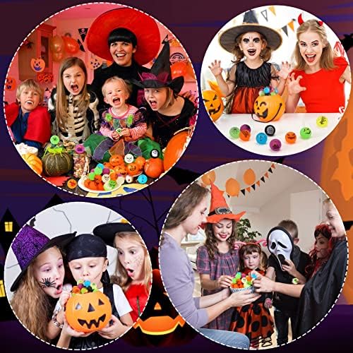 NOVWANG Halloween Bouncing Balls 24Pcs 12 Styles