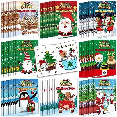 Cholemy 60 Pcs Purim Coloring Books Party Favors