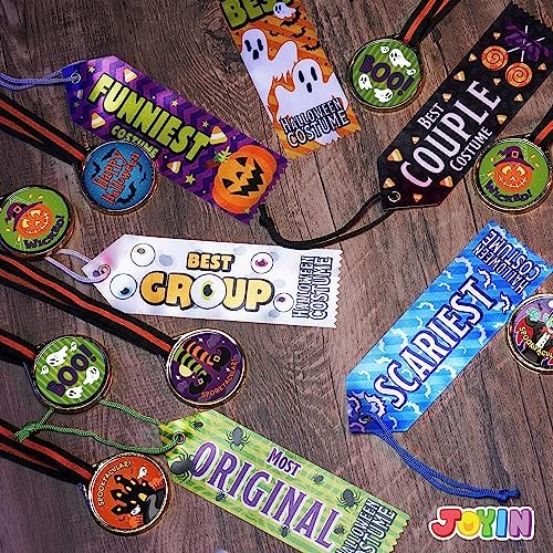 JOYIN 24 Piece Halloween Medals Trophies Set
