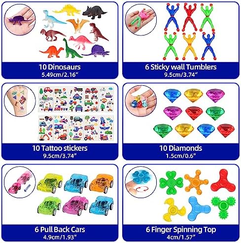Nicknack Kids Party Favors 120PCS Toy Assortment for Classroom Rewards