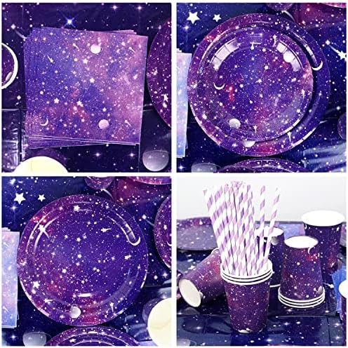 Galaxy Party Supplies for 20 Guests Space Theme Decor