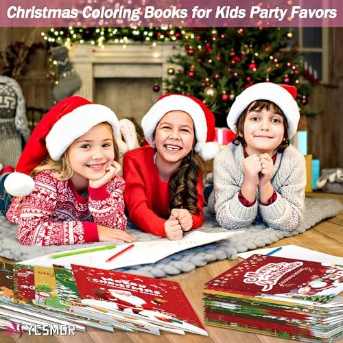 48 Pack Christmas Coloring Books for Kids