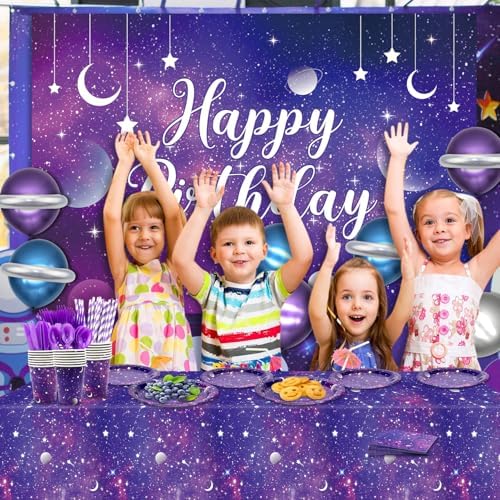 Galaxy Party Supplies for 20 Guests Space Theme Decor