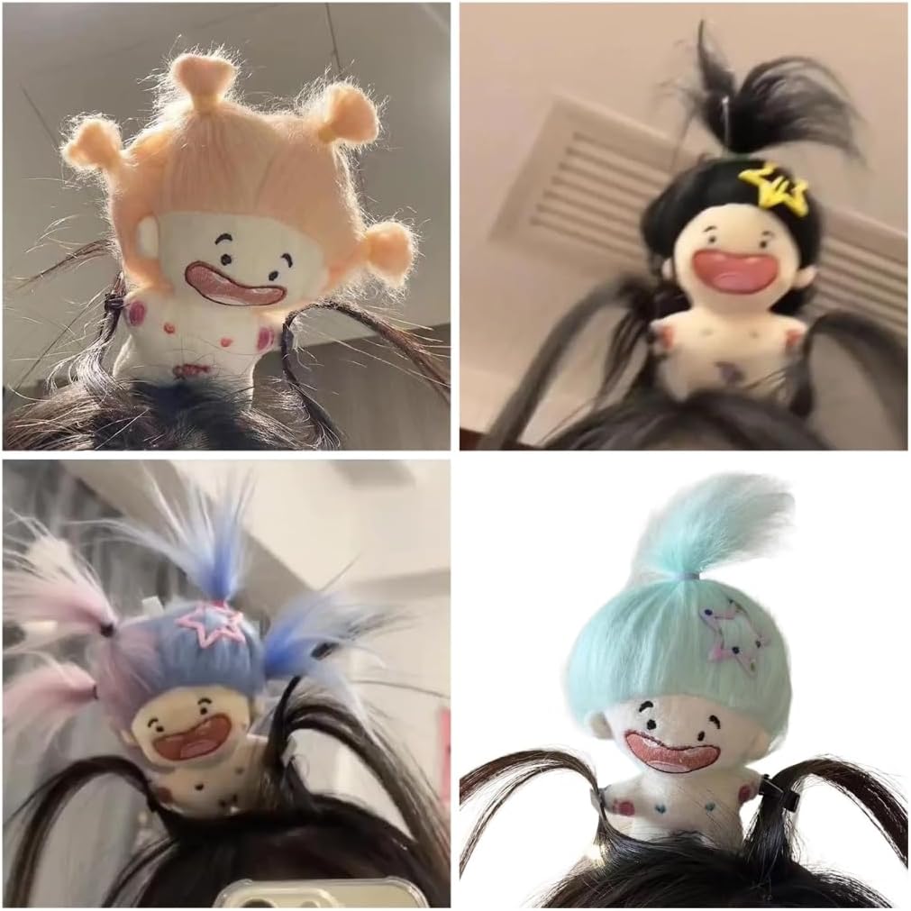 Cool Bangs Clip Funny Headband for Kids Stage School Play