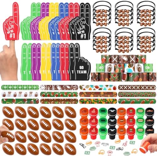 Aoriher 120 Pcs Football Party Favors Set for Kids and Sports Events