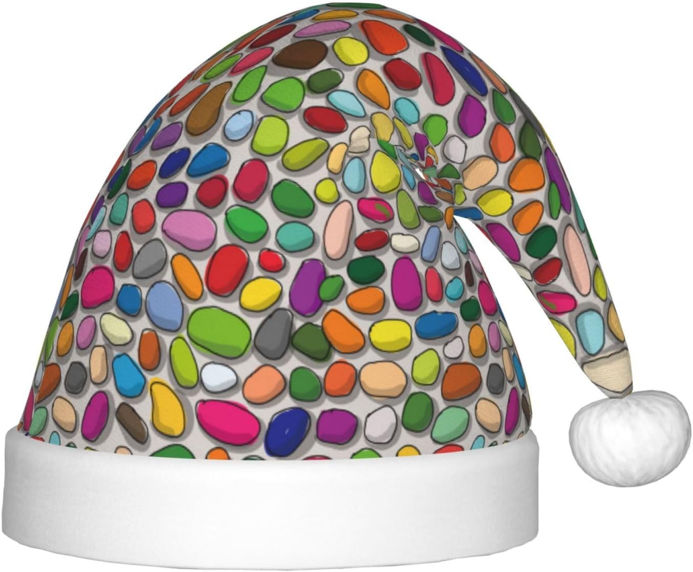 Colorful Santa Hat for Kids Christmas Party Headwear