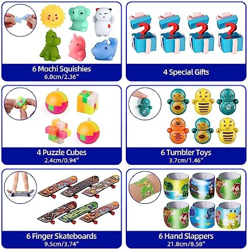 Nicknack Kids Party Favors 120PCS Toy Assortment for Classroom Rewards